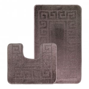 Набор ковриков 2шт BOMBINI ONE COLOR 50*80/50*40см капучино Cappuccino