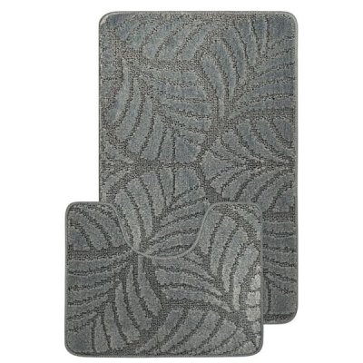 Набор ковриков 2шт BOMBINI ONE COLOR 60*100см серый GREY