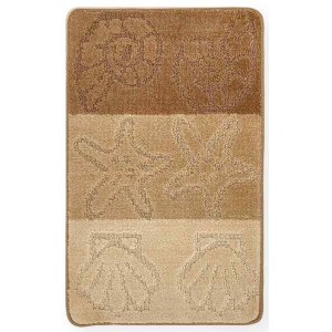 Коврик для ванной BOMBINI ZEBRA  50*80см бежевый BEIGE