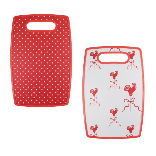 Доска разделочная VETTA, 20х30х1,2см, полипропилен 2 дизайна