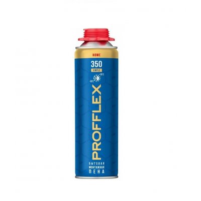 Пена монтажная PROFFLEX PRO SIMPLE 350 профессиональная 350мл (400г) (уп.12)