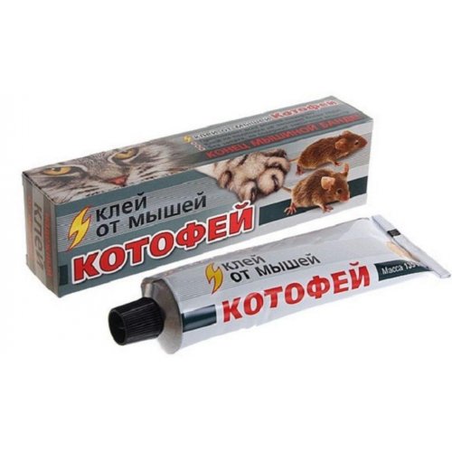 Клей Котофей от мышей 135г (уп.50шт)
