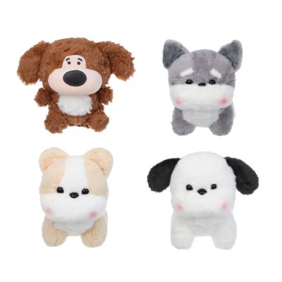 Игрушка мягкая Дружок 16-20см, полиэстер, 2 вида