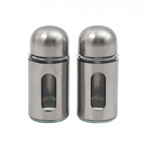 Набор для специй "Патрон" 2шт, 90мл, с металл крышкой