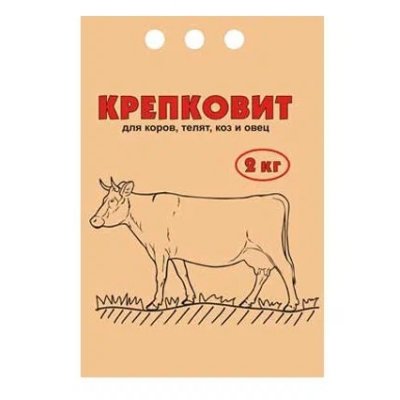 Крепковит для круп.рогатого скота 2кг (уп.5)