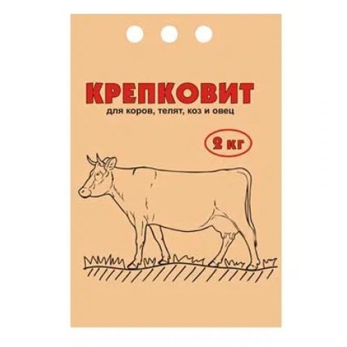 Крепковит для круп.рогатого скота 2кг (уп.5)