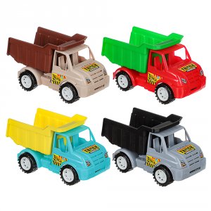 Игрушка камазик, пластик, 11*23*13 см, 4 дизайна, для детей 3+