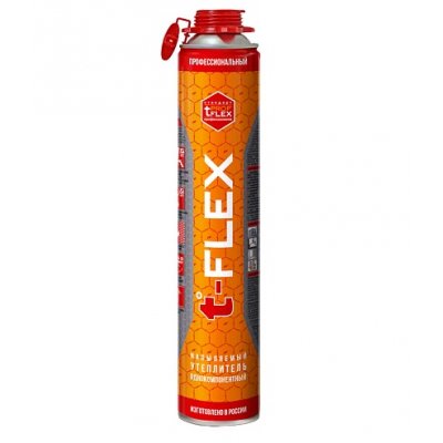 Напыляемый утеплитель t-FLEX 850мл (940г) (уп.12)