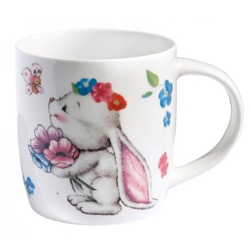 Кружка 360мл Зайчик, фрф (48)