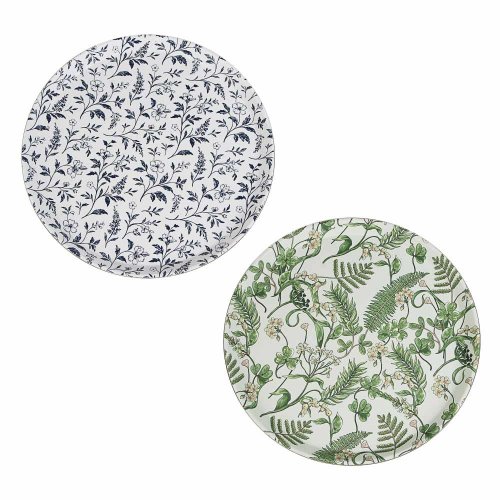 Поднос круглый с антискользящим покр. Мосс 35,5см