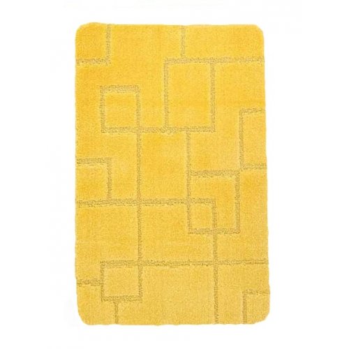 Коврик для ванной BOMBINI ONE COLOR 50*80см желтый LUEZE
