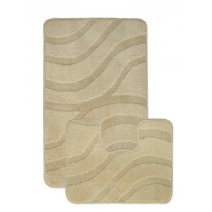 Набор ковриков 2шт SYMPHONY 60*100/50*60см Beige (бежевый) 2540