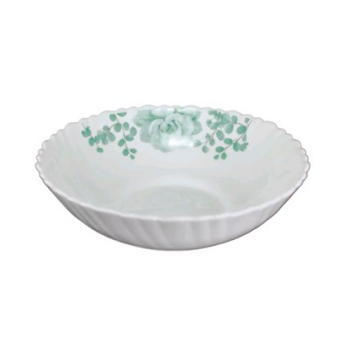 Миска суповая 18см Зеленый сад, опаловое стекло