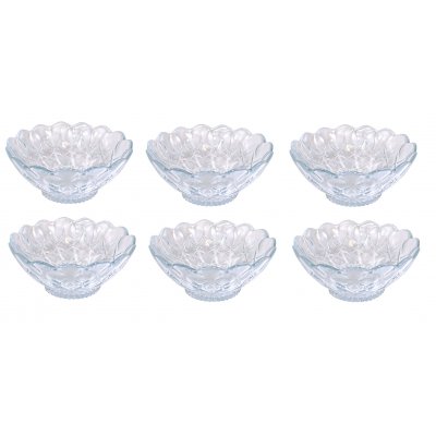 Набор салатников 6шт 270мл Артур 12,5х12,5х6.5см стекло в подарочной упаковке