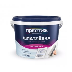Шпатлевка акрилатная Латексная 3кг Престиж