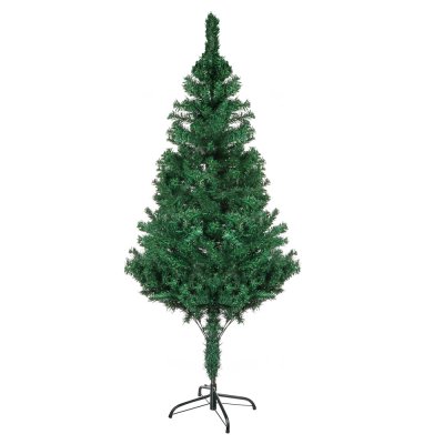 Ель 180см, 500 веток, зеленая, ПВХ, 26-9