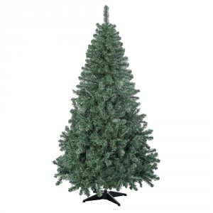 Ель искусственная "с инеем" 180см, 611 веток, ПВХ