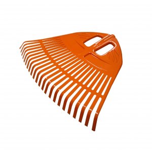 Грабли веерные пластмассовые 23зуба 500мм оранжевые