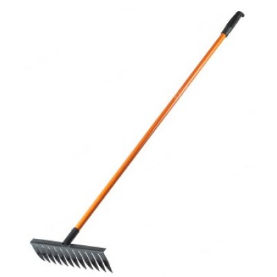 Грабли ГВ-12 "Люкс" с мет. черенком и ручкой