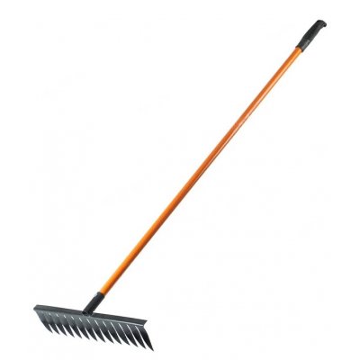 Грабли ГВ-14 "Люкс" с мет. черенком и ручкой