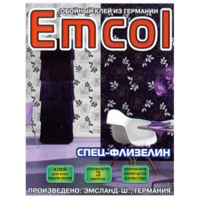 Клей обойный EMCOL спец-флизелин 200г (уп.25)