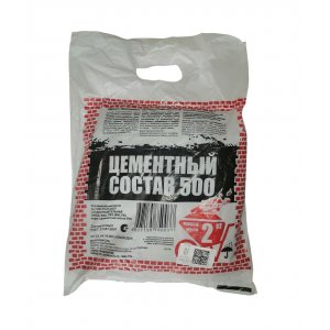 Цементный состав 500 2кг (уп.15)   СТОП-ЦЕНА