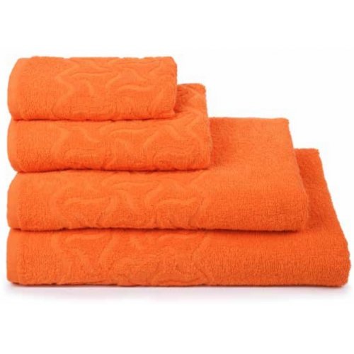 Полотенце махровое 70*130см, оранжевый