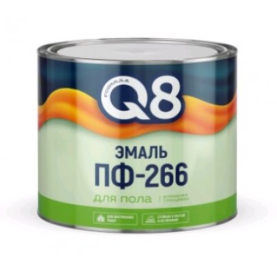 FORMULA Q8 Эмаль ПФ 266 зол/кор. 1,8кг.