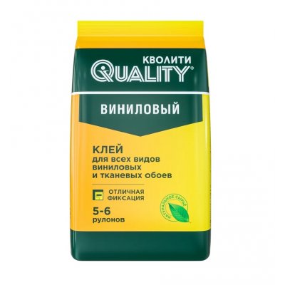 Клей обойный Quality спец.винил. пакет 200г (30)