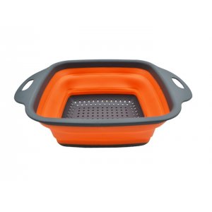 Дуршлаг складной MU1115-85, 24*18*7,5см, пластик, силикон