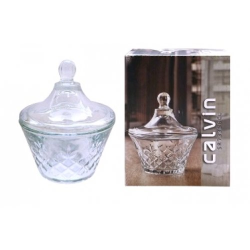Сахарница Кельвин 200 мл 10*10*12см  в подарочной упаковке, стекло