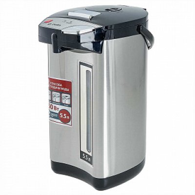 Термопот  DЕLTA DL-3039 5,5л: 750Вт, нерж.корпус