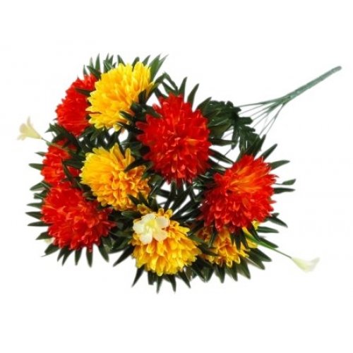 Букет хризантем 9цв. 53см