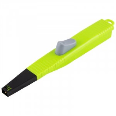 Зажигалка пьезо HOMESTAR HS-1206, зеленая (уп.30)