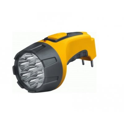 Фонарь ручной аккум. Navigator NPT-CP04-ACCU (акк.4V 700Ah),7св/д, желт., вилка 220V NPT-CP04-ACCU 9