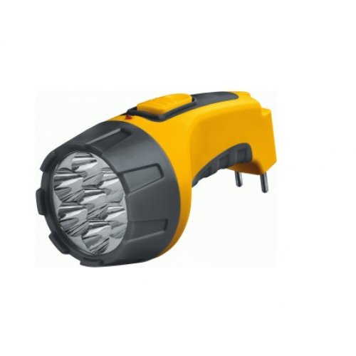 Фонарь ручной аккум. Navigator NPT-CP04-ACCU (акк.4V 700Ah),7св/д, желт., вилка 220V NPT-CP04-ACCU 9