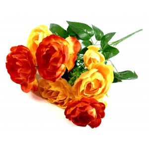 Букет пионов 7цв. 37см