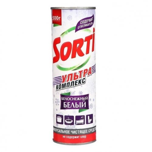 Ч/С Сорти Ультра Комплекс Белоснежный белый 500г (24)