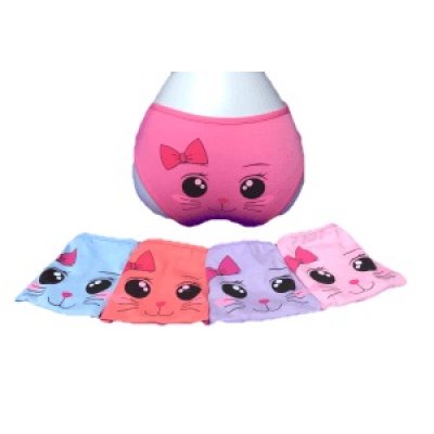 Трусы детские для девочек COOL KID "Мордочки" M (3-4 лет)