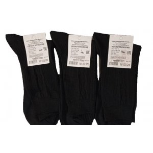 Носки мужские Киреевские носки+ черные р.25 (уп.10)