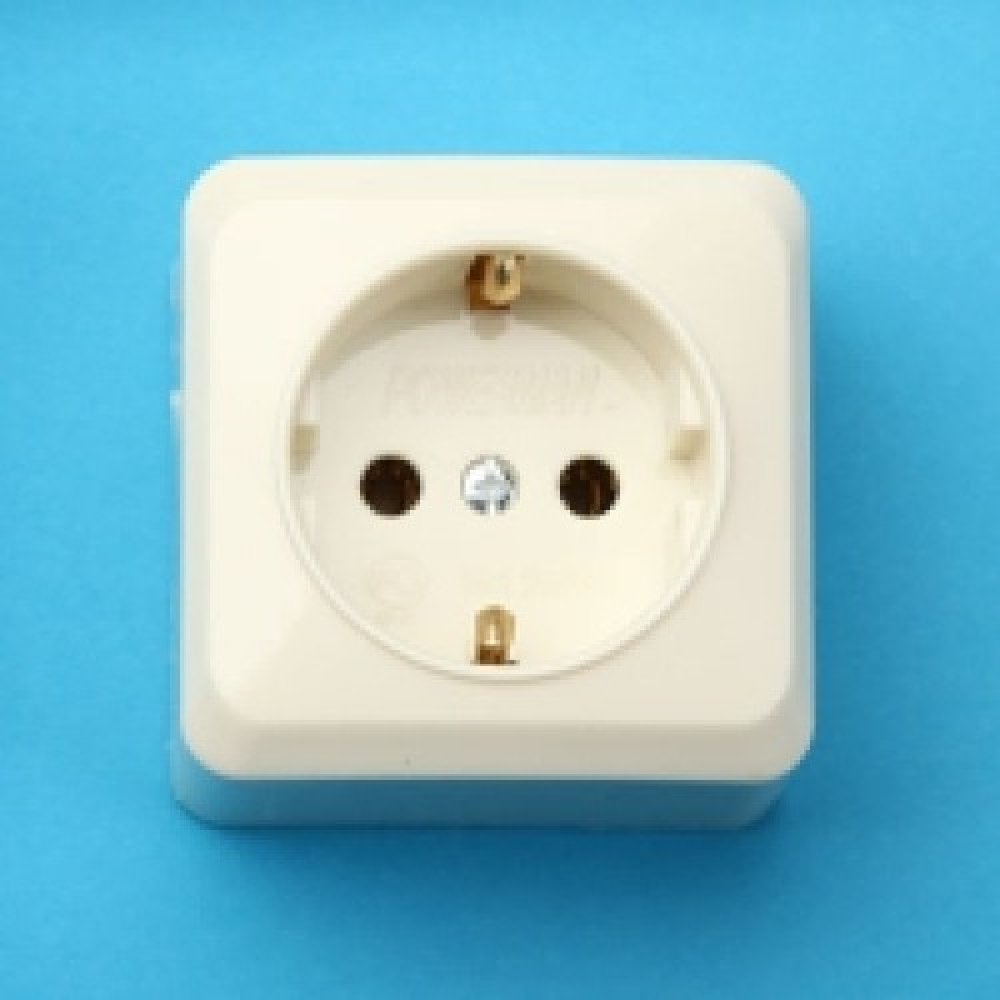 Розетка одинарная наруж. - Интернет-магазин Рудых