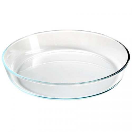 Лоток жаропр. круглый 3,0л ЗАБАВА 32*5,5см (6)