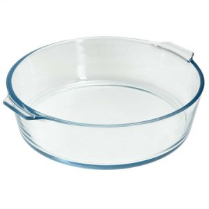 Лоток жаропр. круглый 1,6л ЗАБАВА 23*6см (12)