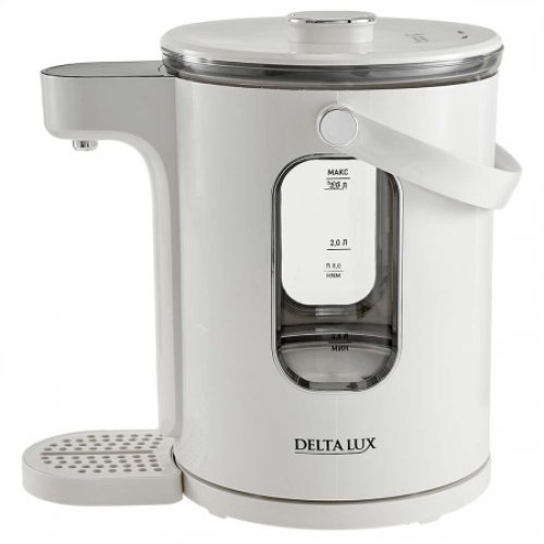 Термопот DЕLTA LUX DE-1701 белый 3л, LCD дисплей, 1600Вт, 13 режимов поддерж. t (уп.4)