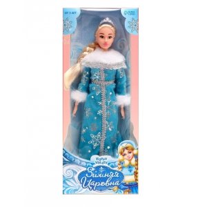 Кукла-снегурочка "Зимняя царевна", 29см, шарнирная