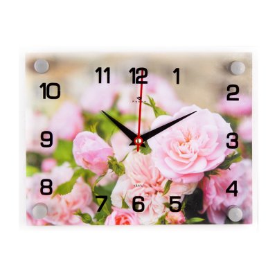 Часы настенные "Розы"