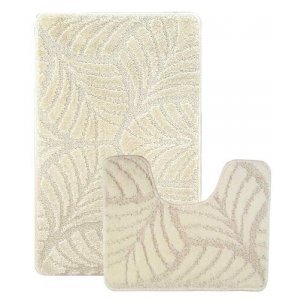 Набор ковриков 2шт BOMBINI ONE COLOR 60*100см крем CREAM