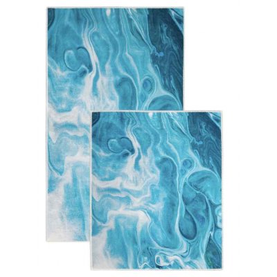 Набор ковриков 2шт BOMBINI VELVET 60*100/60*50см  арт.R113