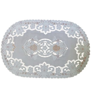 Салфетка "MONICA" овал 655A9468-white 30*45см (уп.12)