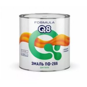 FORMULA Q8 Эмаль ПФ 266 зол/кор. 1,8кг УЦЕНКА